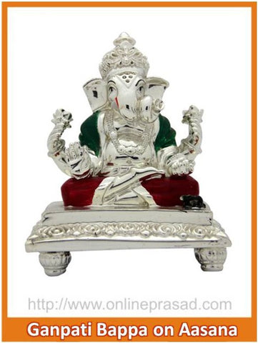The Ganapati Bappa on Aasana Idol - OnlinePrasad.com