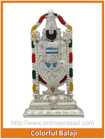 The Colorful Balaji Idol - OnlinePrasad.com