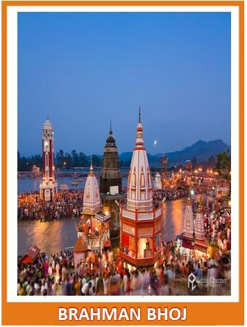 Mal Maas Special Couple Brahman Bhoj at Haridwar - OnlinePrasad.com