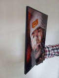 Sai Baba Wooden Framed Photo - OnlinePrasad.com