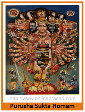 Purusha Sukta Homam - OnlinePrasad.com