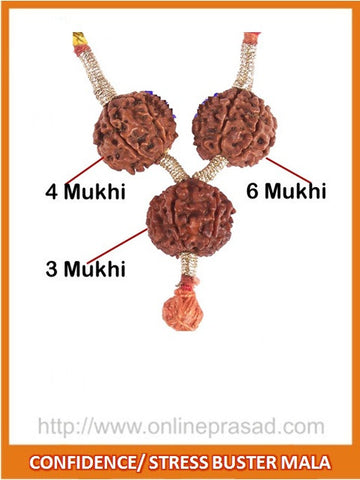 Confidence/Stress Buster Mala - OnlinePrasad.com