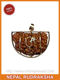 Multi Benefit - Ek Mukhi Rudraksha (with silver capping) - OnlinePrasad.com