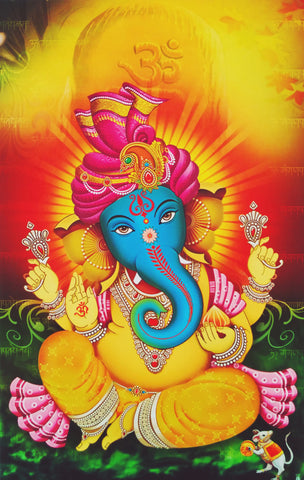 Poster Of Ganesha - OnlinePrasad.com