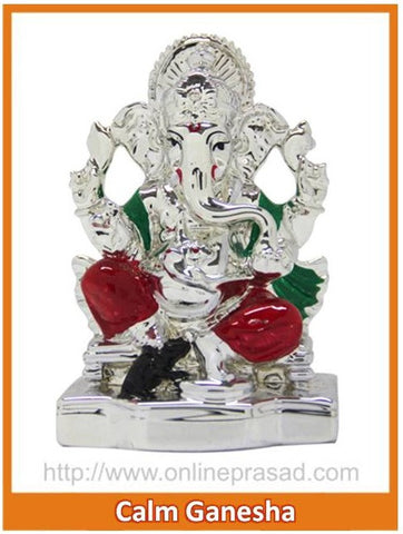 The Calm Ganesha Idol - OnlinePrasad.com