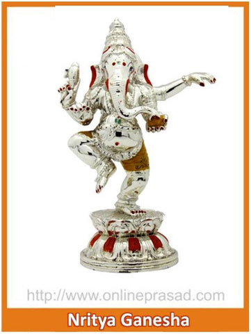 The Nritya Ganesha Idol - OnlinePrasad.com