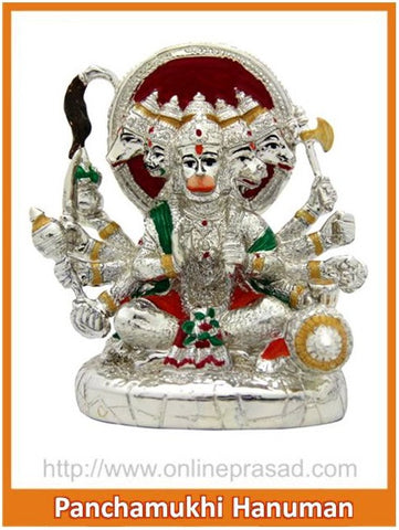 The Panchamukhi Hanuman Idol - OnlinePrasad.com