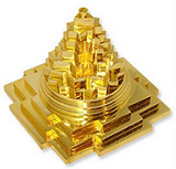 Maha Meru Shree Yantra (Gold Plated) - OnlinePrasad.com