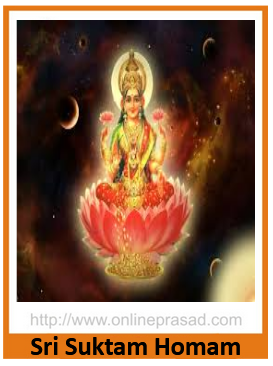 Sri Suktam Homam - OnlinePrasad.com