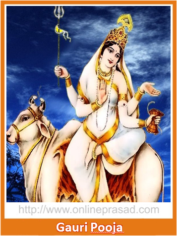 Gauri Puja - OnlinePrasad.com