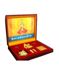 Sri Mahalaxmi Yantra Shubh Dhan Varsha Kit (24-K gold-plated) - OnlinePrasad.com