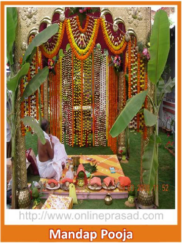 Mandap Puja - OnlinePrasad.com